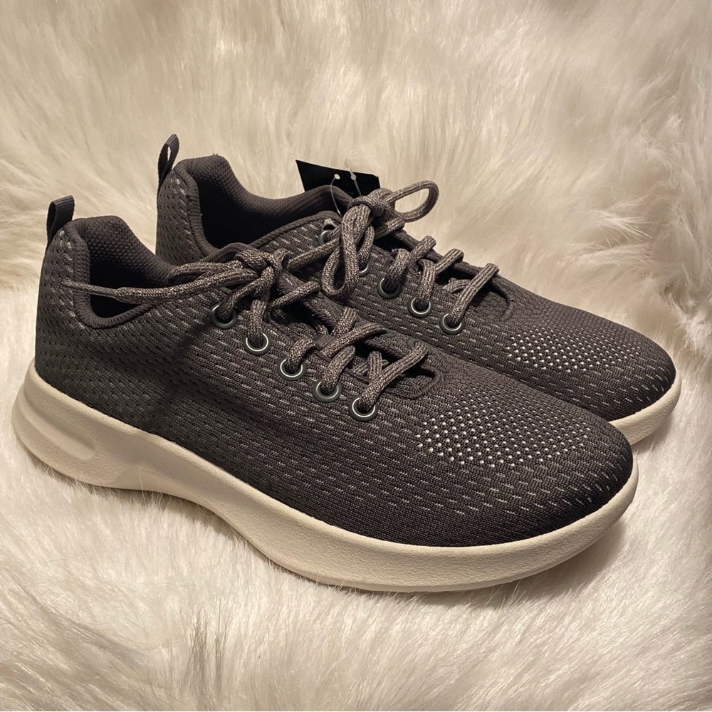 Athletic Works Shoes Women’s Size 9.5 Grey Lace Up New With Tags Memory Foam